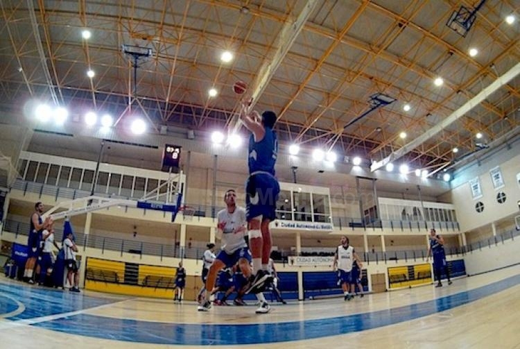 Melilla Baloncesto: El equipo continua preparando el choque del viernes ante el Actel Força Lleida