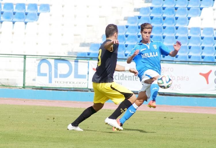 Braim en un lance del partido ante el Cádiz