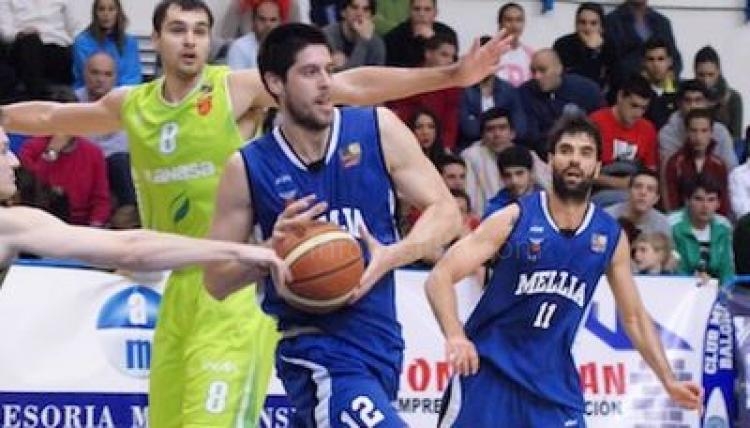 Almazán, el jugador mejor valorado de Melilla Baloncesto en este encuentro ante Palencia