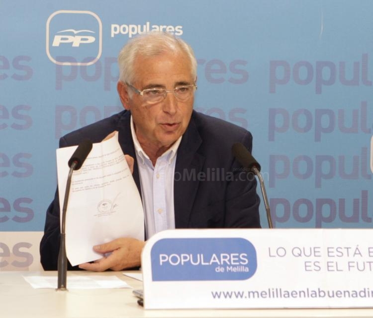 Juan José Imbroda, presidente de Melilla
