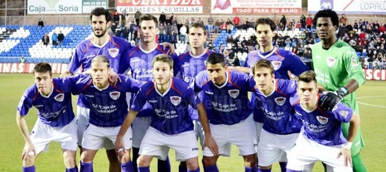 Una de las formaciones del Guadalajara durante la presente temporada