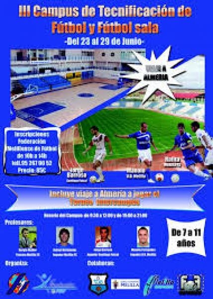 Cartel anunciador de dicho Campus ya en su III Edición
