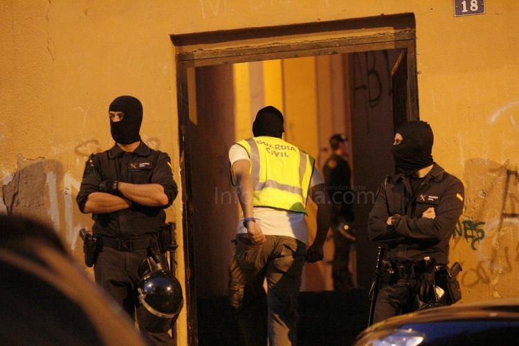Seis detenidos en Melilla en una operación contra el terrorismo yihadista