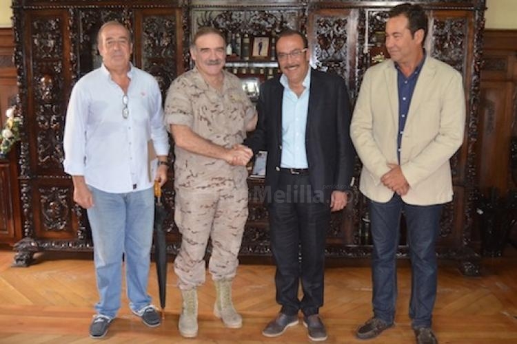 Melilla Baloncesto: El Club se presenta ante el Comandante General de Melilla