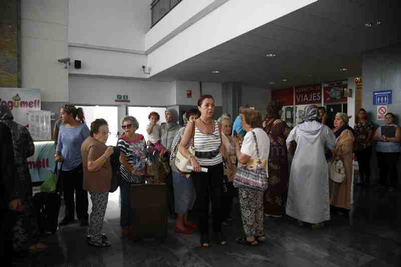 Parte el último grupo de participantes en los viajes balneterapéuticos rumbo a Lanjarón