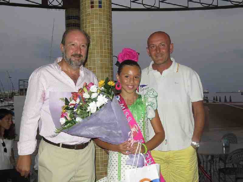 María Camacho, elegida Miss Sirenita 2014 en el Real Club Marítimo