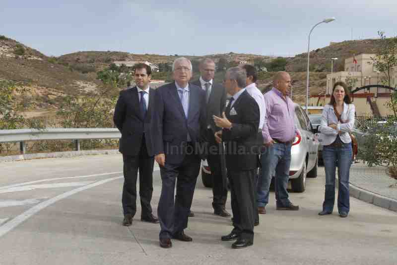 Comienzan las obras de construcción del nuevo vial que unirá la carretera del Polvorín con la calle Méjico