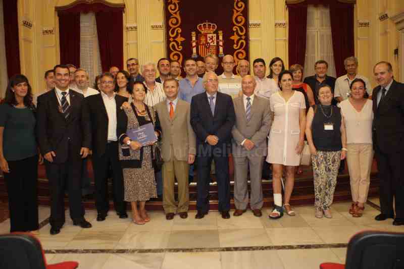 El Presidente de la Ciudad junto a los participantes del II Foro Carlos V