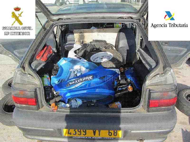 La Guardia Civil recupera en Melilla un ciclomotor que había sido robado en Francia