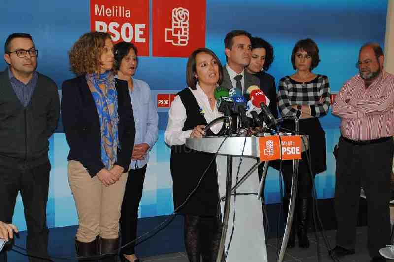La candidatura de Mari Paz Ojeda ha sido presentada esta tarde oficialmente