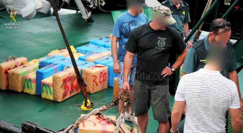 La Guardia Civil desarticula una organización internacional especializada en el tráfico de hachís cuyo cabecilla actuaba desde Melilla