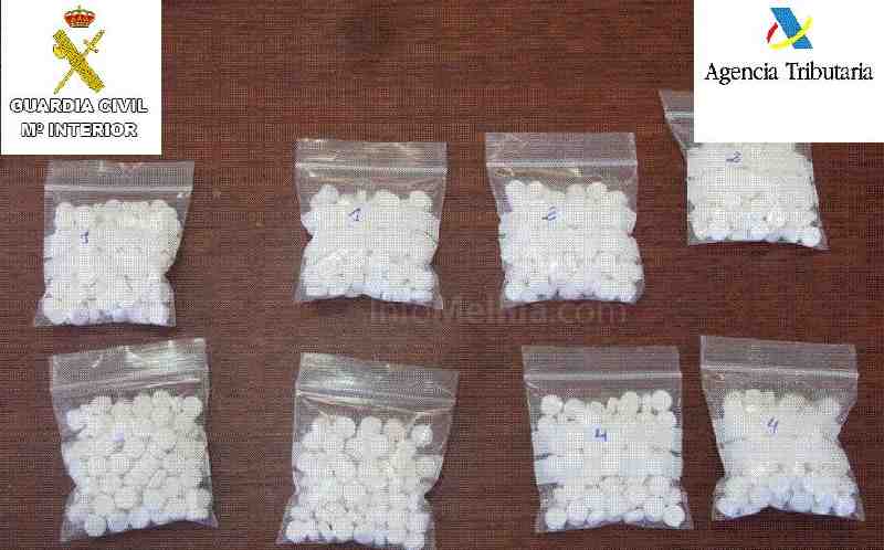 Pastillas intervenidas