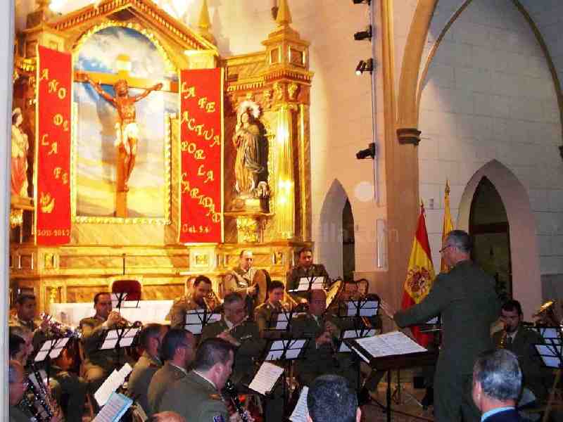 La Castrense acoge mañana un concierto de música organizado por la COMGEMEL y con motivo de la Semana Santa