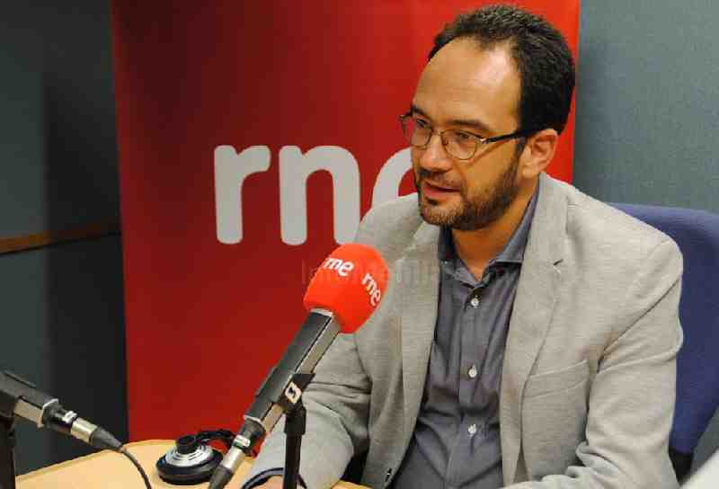 Antonio Hernando, portavoz del PSOE en el Congreso