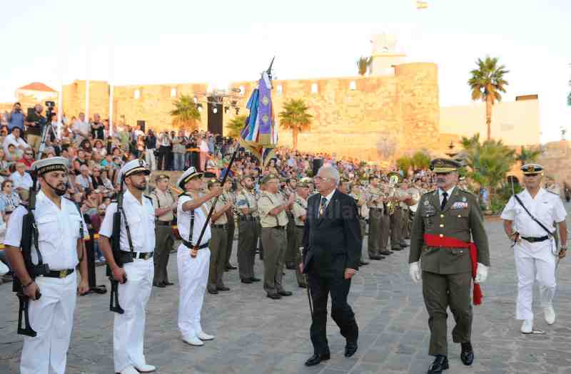 Melilla celebra su 517 aniversario con los actos institucionales celebrados en la Plaza de Armas