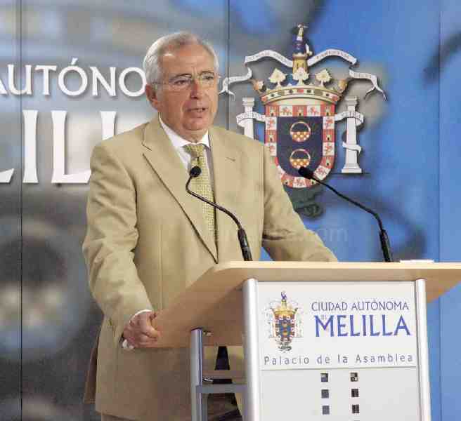 Juan José Imbroda, presidente de Melilla
