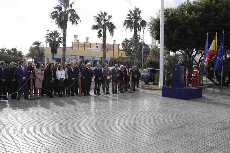 Melilla celebra el 36 aniversario de la Constitución dejando clara su “vigencia absoluta” y su papel como soporte de la convivencia