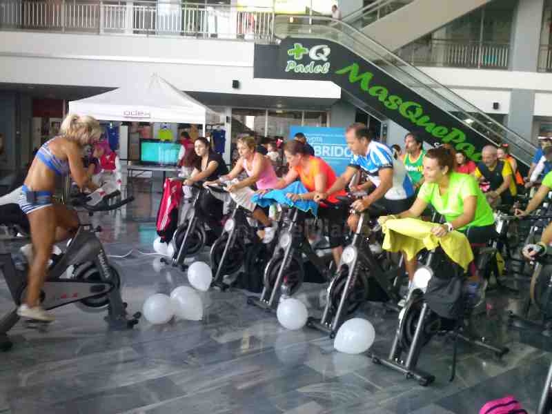 Gran éxito del Spinning Solidario a favor de los afectados por el síndrome de duplicación MECP2
