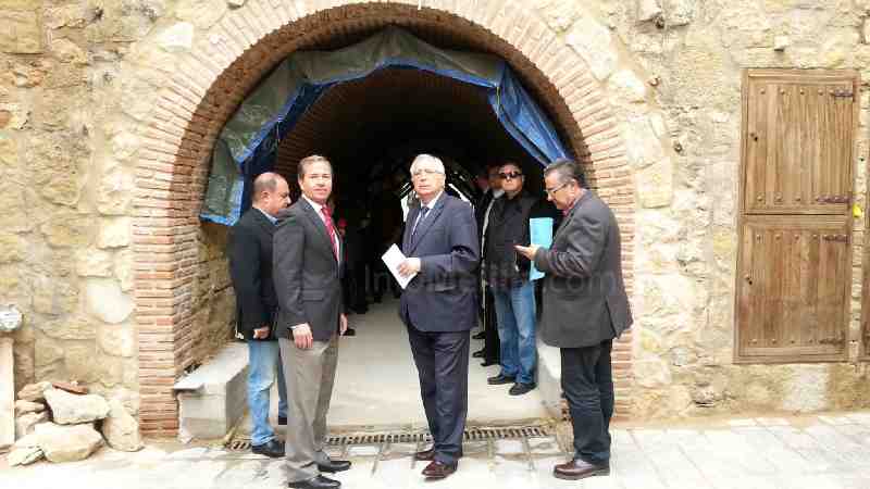 Melilla consolida el túnel del Foso del Hornabeque, de cuatro siglos