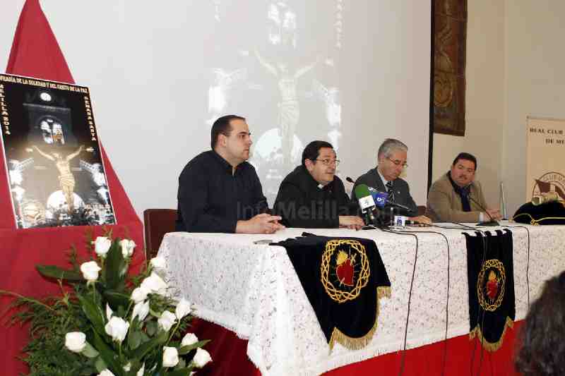El Cristo de la Paz, protagonista este año del cartel de Semana Santa de la Cofradía de la Soledad
