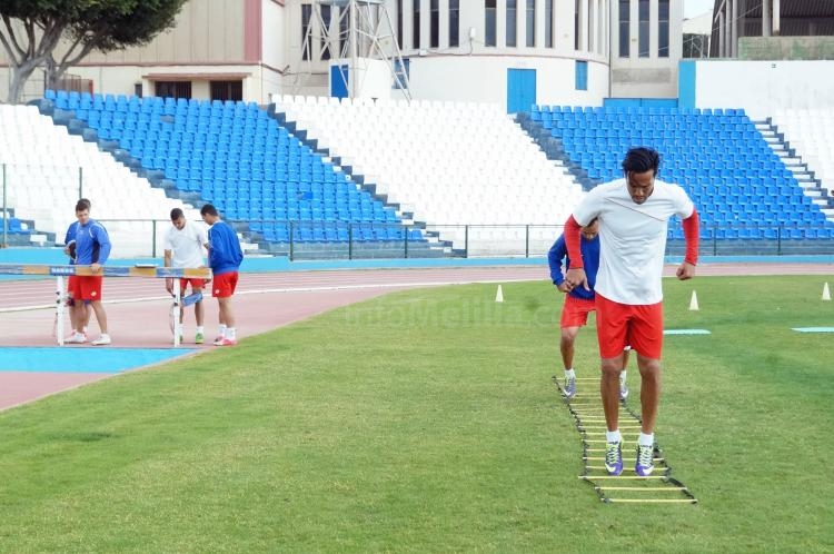 Unión Deportiva Melilla: Retoma de los entrenamientos con intensidad