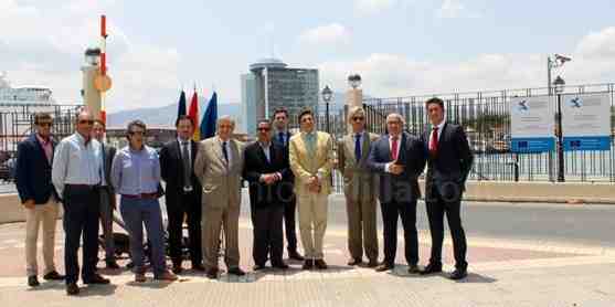 Empresarios españoles y marroquíes visitan en Melilla las obras del Proyecto PLATEMES