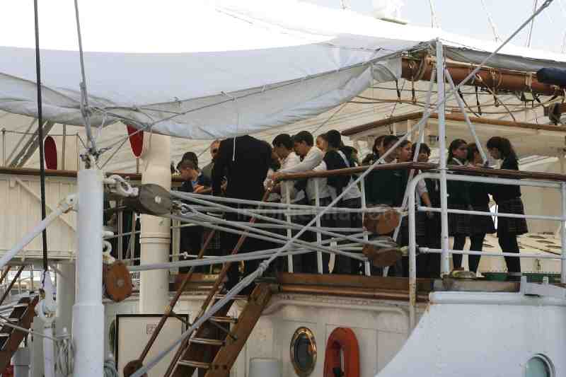 El buque-escuela ‘Juan Sebastian de Elcano’ llega a Melilla