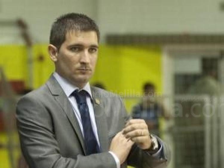 Sergio Mullor, técnico del conjunto melillense
