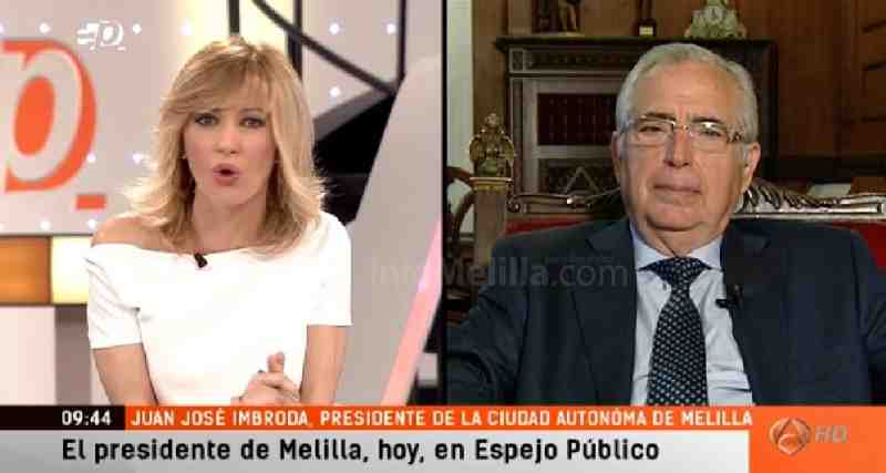 Imbroda durante la entrevista en el programa 'Espejo Público'