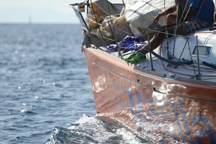 XI Regata Aproximación "Dos Continentes": "Icue IV" lidera la flota a su paso por las Chafarinas