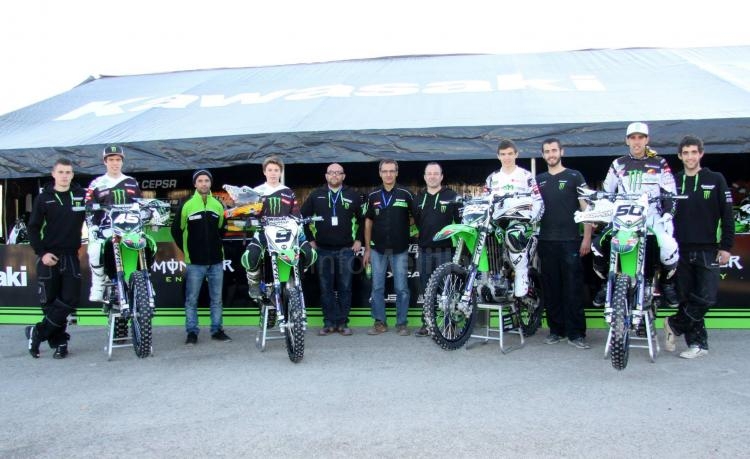 Motocross: Presentación oficial del equipo Prodecom Kawasaki, con Borja Martín