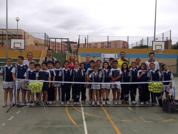 Padel: Los alumnos del "Enrique Soler" disfrutan del Proyecto Escolar 2014