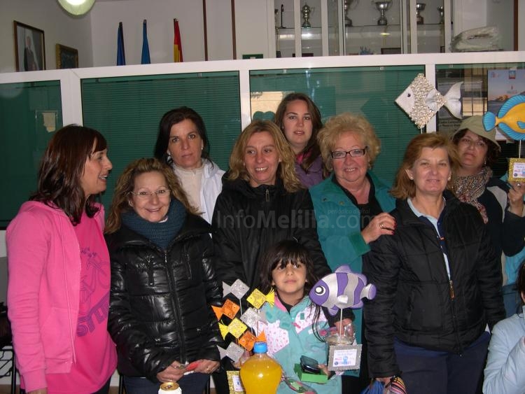 Foto de familia de algunas participantes