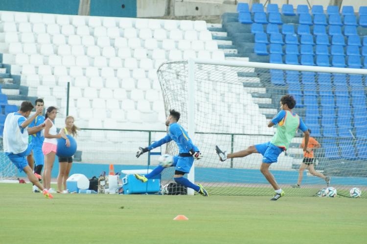 La U.D. Melilla retoma los entrenamientos