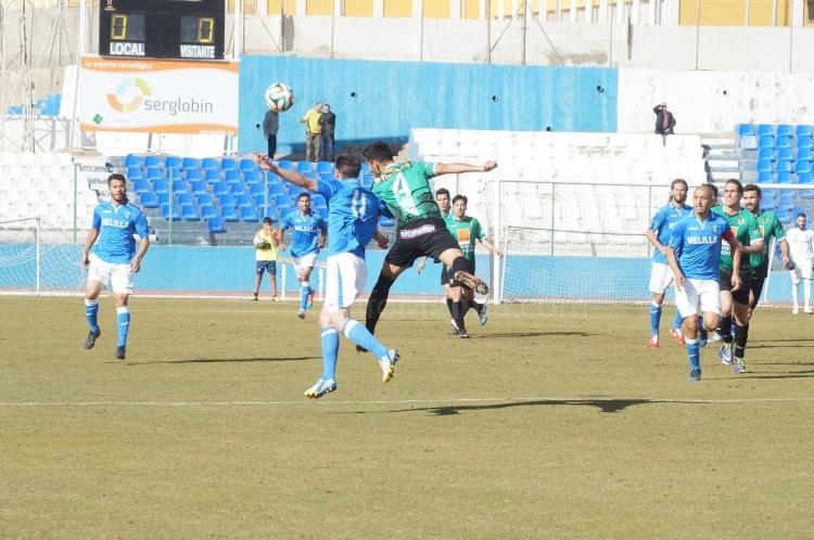 Otro mal partido en el que el Melilla no es capaz de pasar del pírrico empate ante un flojo Cacereño (1-1)