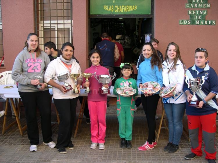 Las infantiles y las juveniles premiadas