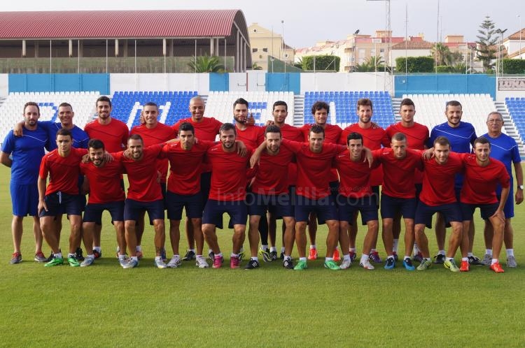 Toda la plantilla del primer día
