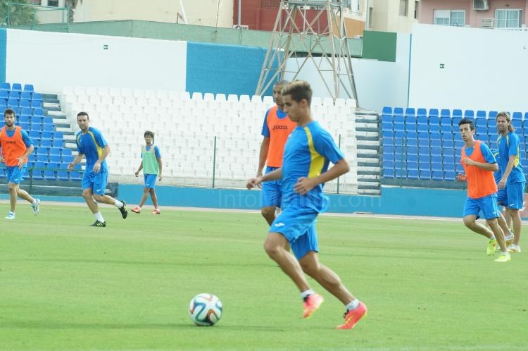 Unión Deportiva Melilla: Intensa sesión en la matinal de este jueves