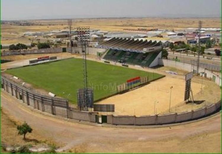 Estadio "Príncipe Felipe" de la capital cacereña, escenario del choque entre cacereños y melillenses