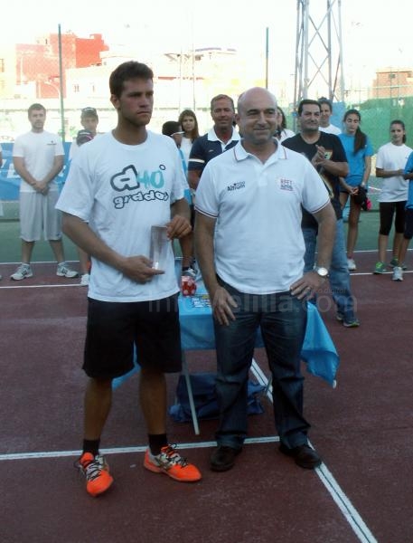 El finalista junto a Pablo Martínez
