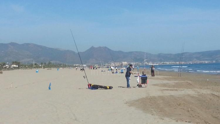 Una vista de las Playas donde se desarrolló el Campeoanto