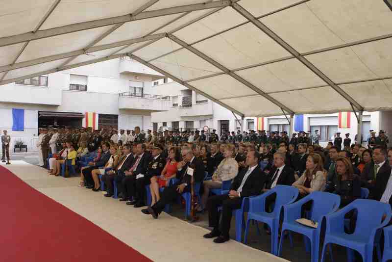 La Guardia Civil en Melilla celebra su patrona haciendo balance de un año marcado por la inmigración