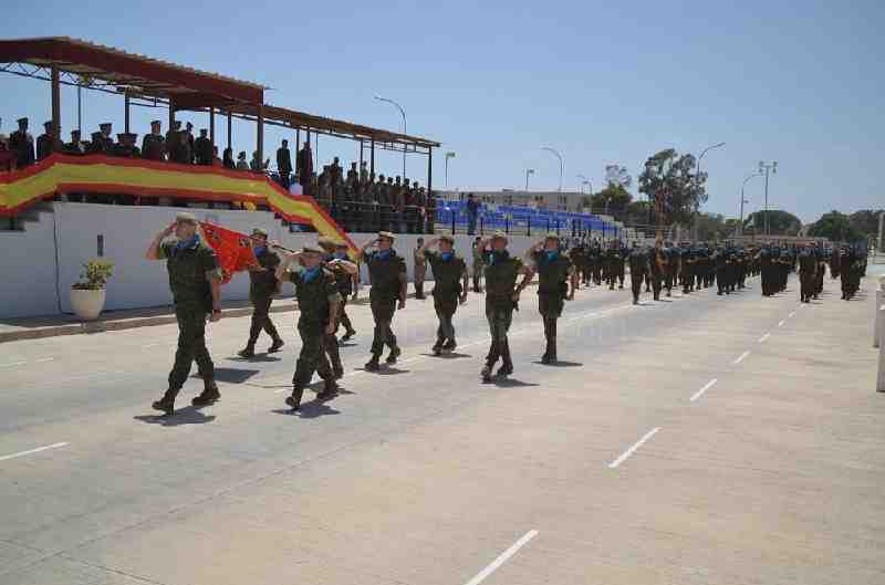 El Comandante General se despide de las Unidades de la COMGEMEL con una parada militar