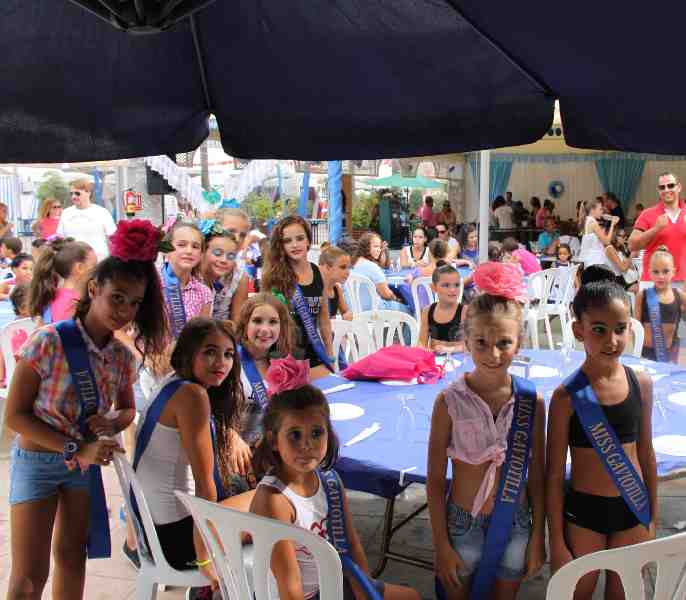 Los niños, grandes protagonistas en la jornada de ayer en 'La Gaviota' del PP
