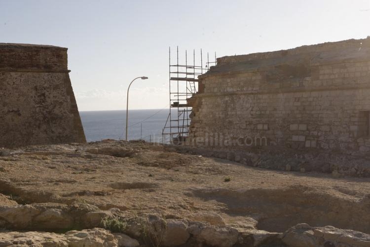 Una obra de rehabilitación en el el Fuerte de Victoria Grande permite hallar restos del siglo IX y XVIII