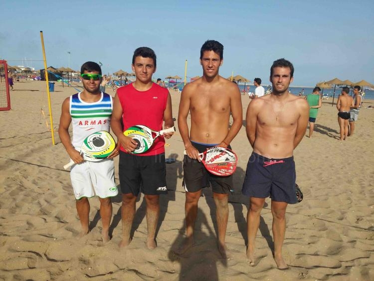 Tenis Playa: Comenzó el IV Open Trofeo "Carmelo Martínez"