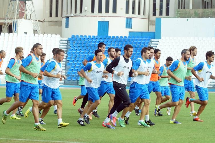 Unión Deportiva Melilla: Penúltimo entrenamiento antes de viajar a Cartagena