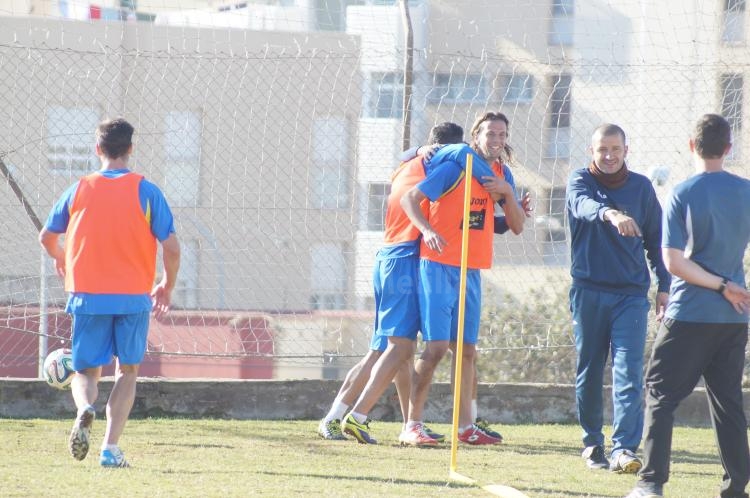 Unión Deportiva Melilla: Último entrenamiento antes de visitar al Sevilla Atlético