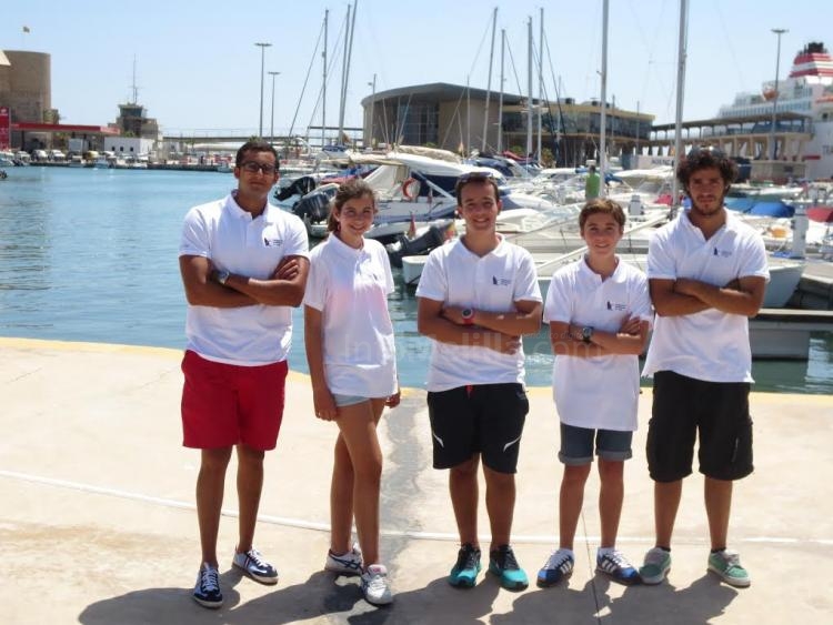 Vela: Siete melillenses compiten desde este martes en el Nacional de Vela Infantil