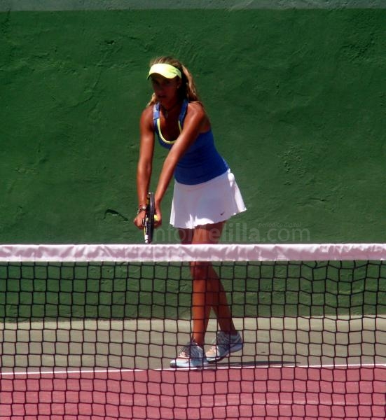 Tenis (Internacional Femenino): Se disputó la primera jornada del cuadro final